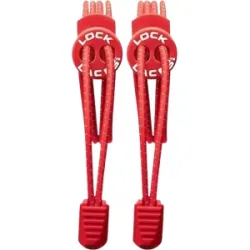 LOCK LACES Schnürsenkel unisex rot