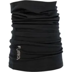 FUSION MERINO NECK GAITER Unisex BLACK