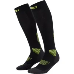 CEP CORE RUN SOCKS TALL 5.0 Damen black/lime Gr. 2