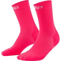 CEP CORE RUN SOCKS MID CUT 5.0 Damen pink 37-40