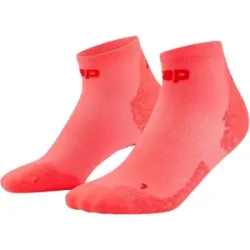 CEP CORE RUN ULTRALIGHT SOCKS LOW CUT 4.0 Damen Neon Coral/Red 34-37
