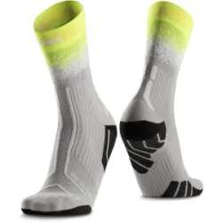 X-Bionic Trailrun Terraskin Perform Crew Laufsocken Unisex Fluo Yellow/X White 45-47