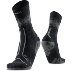 X-BIONIC X-SOCKS® TRAILRUN TERRASKIN PERFORM CREW Unisex X Black/Rhino Grey 39-41