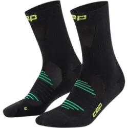 CEP PRO RUN ULTRALIGHT SOCKS MID CUT Herren black 45-48+