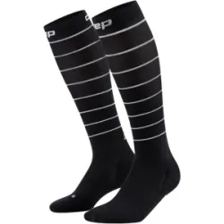 CEP PRO RUN REFLECTIVE SOCKS TALL 2.0 Herren BLACK Gr. 4