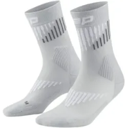 CEP Core Run Merino Laufsocken Herren GREY/WHITE 39-42