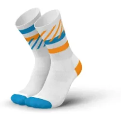 INCYLENCE RUNNING DISRUPTS LAUFSOCKEN Unisex white blue orange 43 - 46