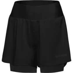 GORE WEAR CONCURVE 2IN1 SHORTS Damen black XS