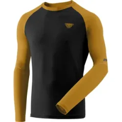 DYNAFIT ALPINE PRO M L/S TEE Herren black out/tobacco S