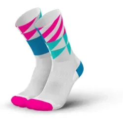 INCYLENCE ULTRALIGHT ELEMENTS Laufsocken Unisex white blue pink 35 - 38