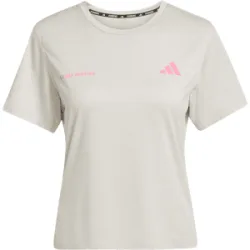 ADIDAS OWN THE RUN MELANGE T-SHIRT Damen ORBIT GREY MEL XS