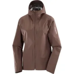 SALOMON BONATTI TRAIL JACKET Damen COFFEE BEAN L