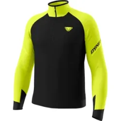 DYNAFIT ALPINE L/S 1/2 ZIP TEE Herren Ultra Yellow M