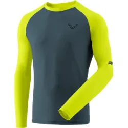 DYNAFIT ALPINE PRO M L/S TEE Herren ultra yellow XXL