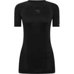 DIADORA L. SS T-SHIRT STRATOZERO Damen BLACK S/M