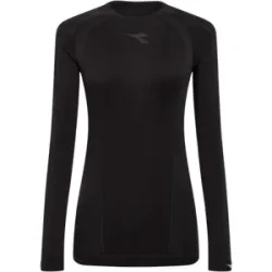 DIADORA L. LS T-SHIRT STRATOZERO Damen BLACK S/M