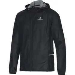 KOSSMANN BAIKAL RAIN JACKET MIT KAPUZE Damen SCHWARZ L