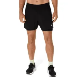 ASICS CORE 2N1 5IN SHORT Herren Performance Black/Performance Black M