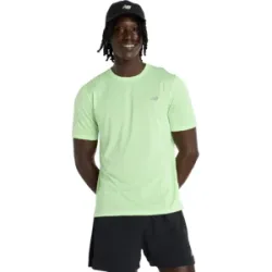 NEW BALANCE RC ESSENTIAL T-Shirt Herren Afterglow Heather XL