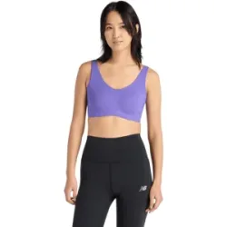 NEW BALANCE NB RC Bra Damen Electric Purple L (A-C)