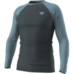 Dynafit Tour Light Longsleeve Merino-Laufshirt Herren Smoke Blue L