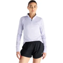 NEW BALANCE ATHLETICS HEAT GRID 1/2 ZIP Damen Smoked Violet Gr. L