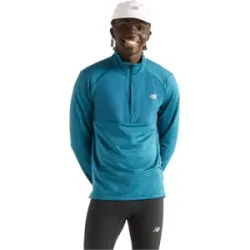 NEW BALANCE ATHLETICS HEAT GRID 1/2 ZIP Herren Streamsong Gr. S