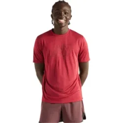 NEW BALANCE RC ESSENTIAL GRAPHIC T-SHIRT V2 Herren Podium Red Gr. L