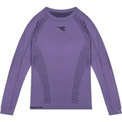 Diadora L. LS Laufshirt Damen Violet Grape Gr. S/M