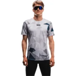 FUSION TEMPO! PRO Run T-Shirt Herren White/Blue L
