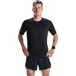 FUSION TEMPO! TWO Run T-Shirt Herren Black XXL