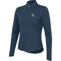 KOSSMANN ECOLINE ZIPNECK TOP Damen Blau XL