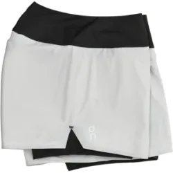 ON RUNNING SHORTS Damen Weiß L