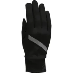 ASICS LITE SHOW GLOVES Unisex Schwarz 8/L