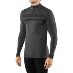 FALKE WARM LONGSLEEVED SHIRT TIGHT Herren Grau S