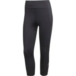 ADIDAS OWN THE RUN 3/4 RUNNING LEGGINGS Damen Schwarz XS