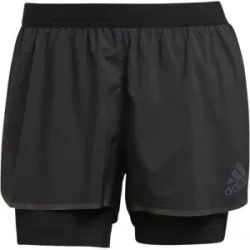 ADIDAS ADIZERO 2IN1 SHORT Damen Schwarz XS