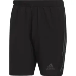 ADIDAS RUN ICON FULL REFLECTIVE 3-STREIFEN SHORTS Herren Schwarz S