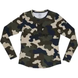 SAYSKY CAMO BLAZE LONGSLEEVE Damen Oliv L