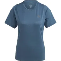 ADIDAS RUN ICONS RUNNING TEE Damen Blau XS Art.-Nr. IL4184