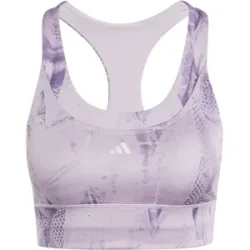 Adidas RUN POCKET BRA medium support Preloved Fig / Ash Purple XS
