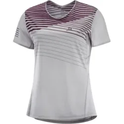 SALOMON SENSE TEE W Damen Grau M