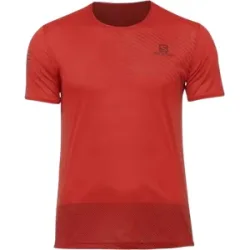 SALOMON T-SHIRT SENSE TEE Herren Rot XXL