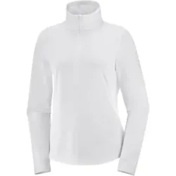 SALOMON OUTRACK HALFZIP MID DAMEN Damen Weiß XL