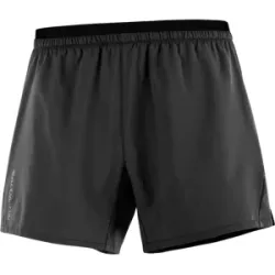 SALOMON CROSS 5INCH SHORTS NO L Herren Schwarz XXL