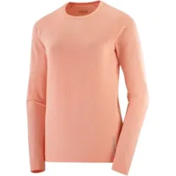 SALOMON SENSE LS TEE DAMEN Damen Rosa XL