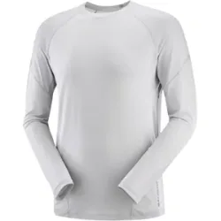 SALOMON CROSS RUN LS TEE Herren Grau S