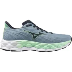 MIZUNO WAVE SKY 8 Herren Citadel/Vintage Indigo/Neo Mint,D (normal),42