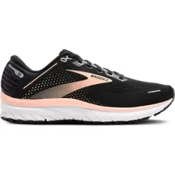 BROOKS DEFYANCE 13 Laufschuhe Damen Black/Peach/White 2A (schmal) 44,5
