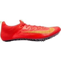 NIKE ZOOM SUPERFLY ELITE 2 Unisex Leichtathletik-Schuhe BRIGHT CRIMSON/WASHED CORAL/LIME BLAST 44,5